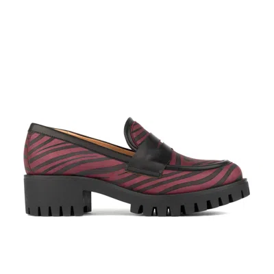 Embassy London Usa Women's Nancy - Burgundy & Black