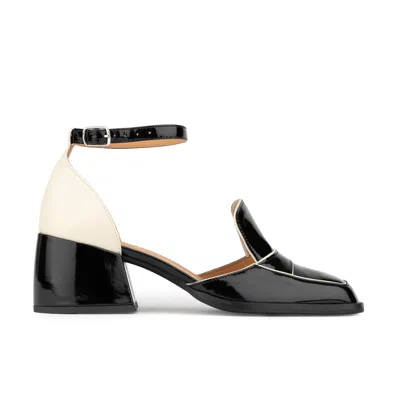 Embassy London Usa Women's Neutrals / Black Mayfair - Black & Cream