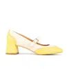 Embassy London Usa Women's Neutrals / Yellow / Orange Mary Antoinette - Yellow & White Pastel In Yellow/orange