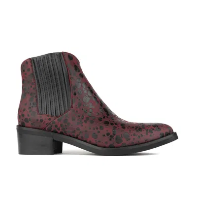 Embassy London Usa Women's Texas - Burgundy & Black