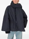 Embassy Of Bricks And Logs Quilted Jacket In Blue