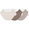 EMBE EMBÉ BABY COTTON BANDANA BIB BUNDLE, 3-PACK