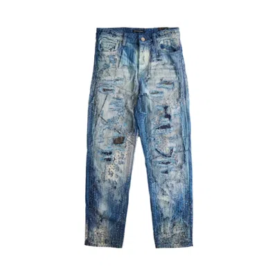 Embellish Men's Neptune Boro Jeans In Washed Indigo In Multi