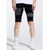 Embellish Men's Summit Patchwork Short In Black In Black