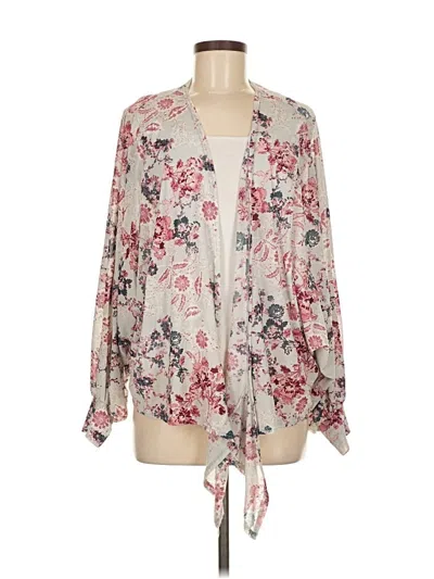 Pre-owned Ember Cardigan Sweater In White