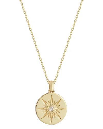 Ember Fine Jewelry 14k 0.02 Ct. Tw. Diamond Necklace