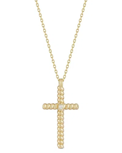 Ember Fine Jewelry 14k 0.02 Ct. Tw. Diamond Necklace