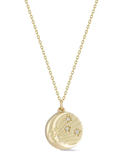 Ember Fine Jewelry 14k 0.02 Ct. Tw. Diamond Necklace