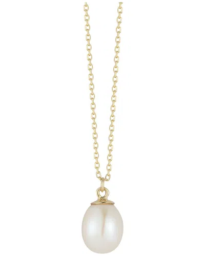 Ember Fine Jewelry 14k 7mm Pearl Necklace In Gold
