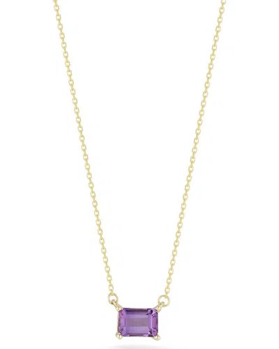 Ember Fine Jewelry 14k Amethist Necklace