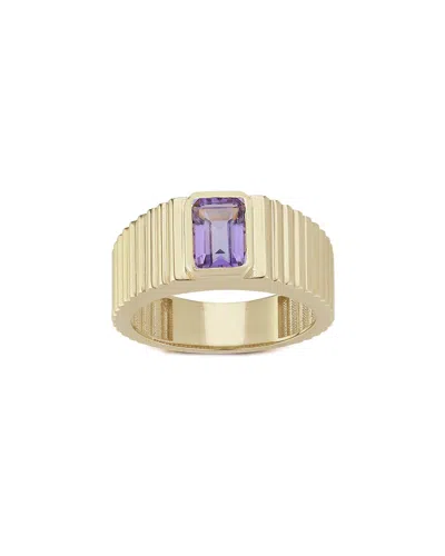 Ember Fine Jewelry 14k Amethyst Statement Ring