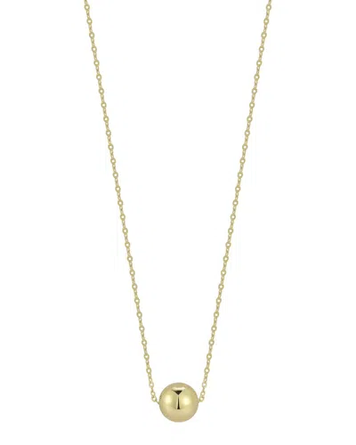 Ember Fine Jewelry 14k Ball Necklace In Gold