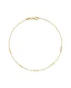 Ember Fine Jewelry 14k Bar Station Ankle Bracelet