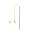 Ember Fine Jewelry 14k Blue Topaz Threader Earrings