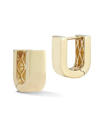 Ember Fine Jewelry 14k Bold U Hoop Earrings In Gold