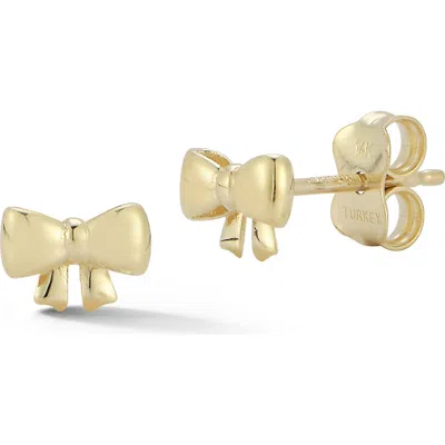 Ember Fine Jewelry 14k Bow Stud Earrings In Gold