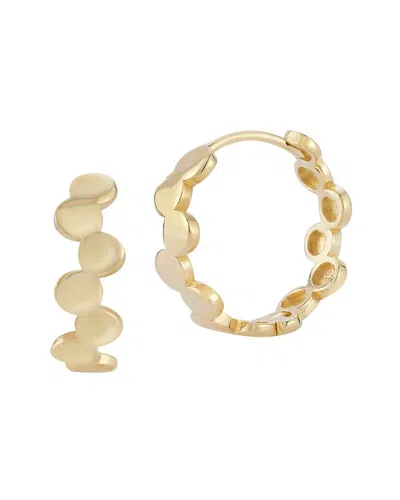 Ember Fine Jewelry 14k Bubble Huggie Earrings In Gold
