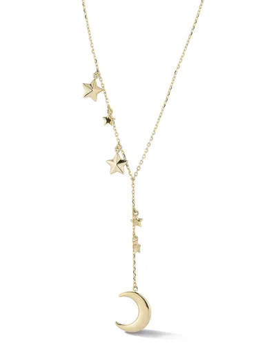 Ember Fine Jewelry 14k Celestial Lariat Necklace In Gold
