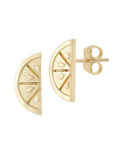 Ember Fine Jewelry 14k Citrus Studs In Gold