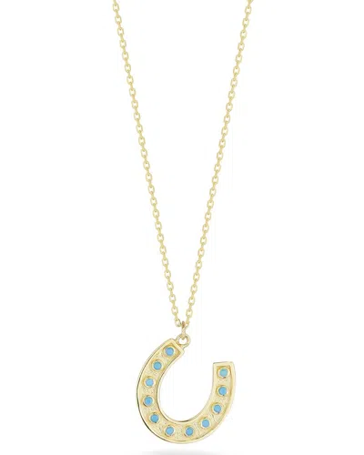 Ember Fine Jewelry 14k Diamond & Turquoise Necklace