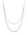 Ember Fine Jewelry 14k Double Layered Chain Necklace