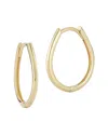 Ember Fine Jewelry Pear Shape Hoop Earrings