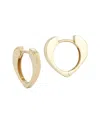 Ember Fine Jewelry Heart Huggie Hoop Earrings