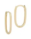 Ember Fine Jewelry Elongated Hoop Earrings