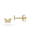 Ember Fine Jewelry 14k Gold Butterfly Stud Earrings