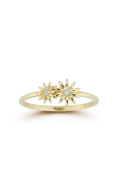 Ember Fine Jewelry 14k Gold & Diamond Daisy Ring