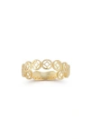 Ember Fine Jewelry 14k Open Work Band Ring In 14k Gold