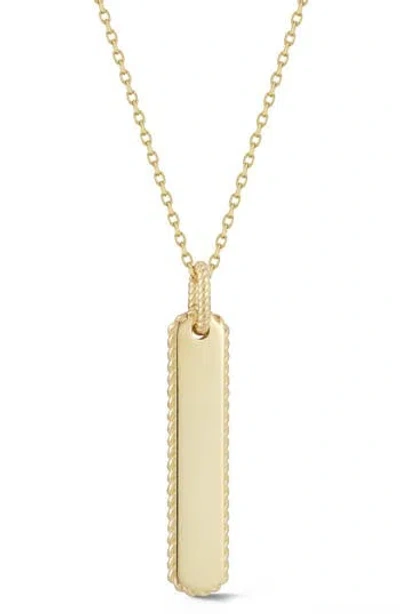 Ember Fine Jewelry 14k Gold Bar Pendant Necklace