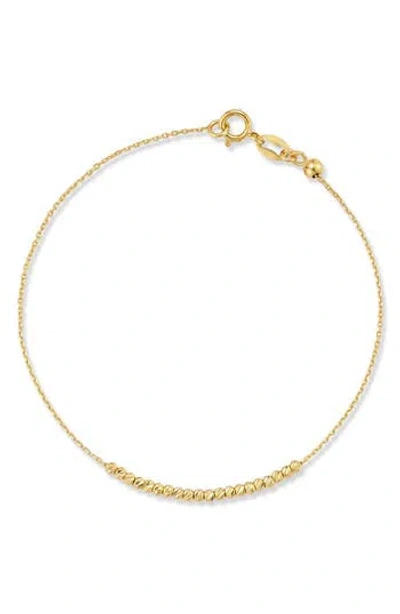 Ember Fine Jewelry 14k Gold Beaded Ball Bracelet