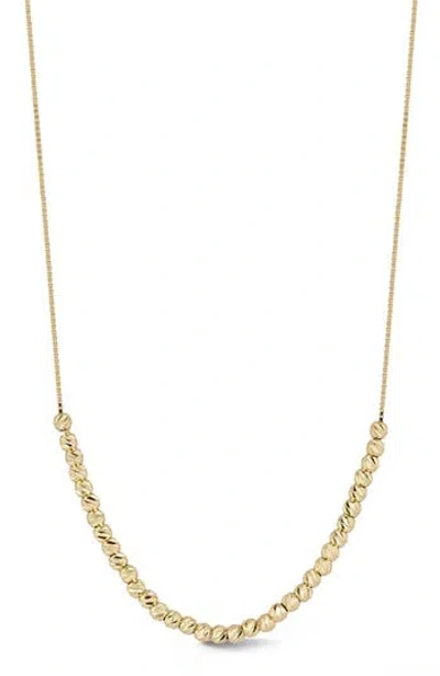 Ember Fine Jewelry 14k Gold Beaded Ball Necklace
