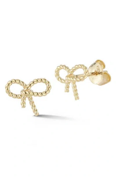 Ember Fine Jewelry 14k Gold Bow Stud Earrings
