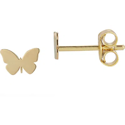 EMBER FINE JEWELRY EMBER FINE JEWELRY 14K GOLD BUTTERFLY STUD EARRINGS