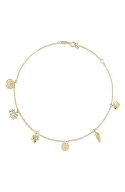 Ember Fine Jewelry 14k Gold Charm Anklet