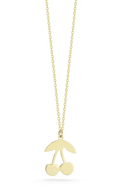 Ember Fine Jewelry Cherry Pendant Necklace In Gold