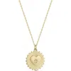 Ember Fine Jewelry 14k Gold Diamond Accent Heart Pendant Necklace In Gold