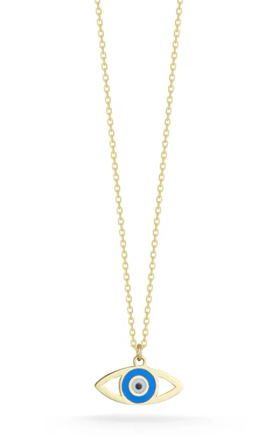 Ember Fine Jewelry 14k Gold Evil Eye Pendant Necklace