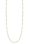 Ember Fine Jewelry 14k Gold Figaro Chain Necklace In Gold