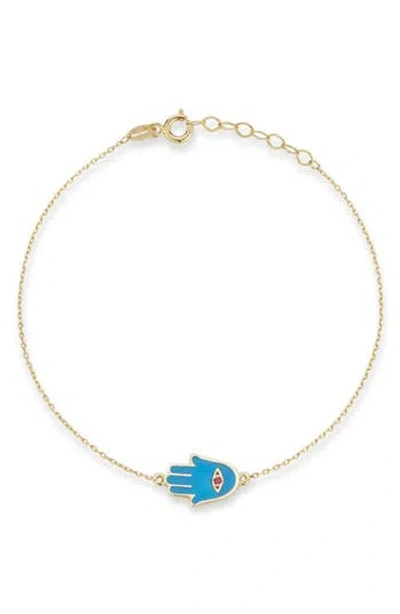 Ember Fine Jewelry 14k Gold Hamsa Bracelet