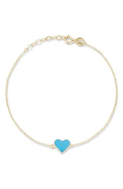 Ember Fine Jewelry 14k Gold Heart Bracelet