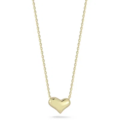 Ember Fine Jewelry 14k Yellow Gold Heart Pendant Necklace