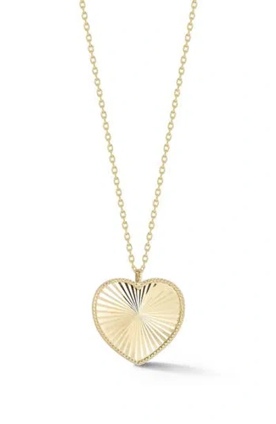 Ember Fine Jewelry 14k Gold Heart Pendant Necklace
