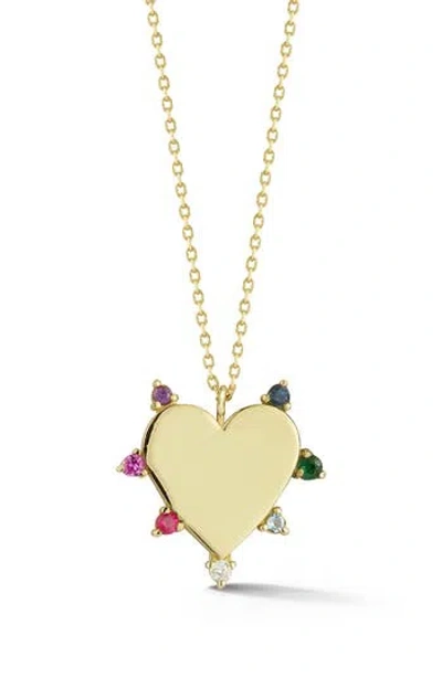 Ember Fine Jewelry 14k Gold Heart Pendant Necklace