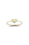 Ember Fine Jewelry 14k Gold Heart Ring In Gold
