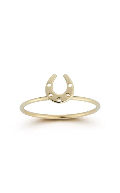 Ember Fine Jewelry 14k Gold Horse Shoe Ring In Multi