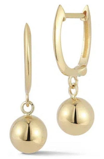 Ember Fine Jewelry 14k Gold Huggie Drop Earrings