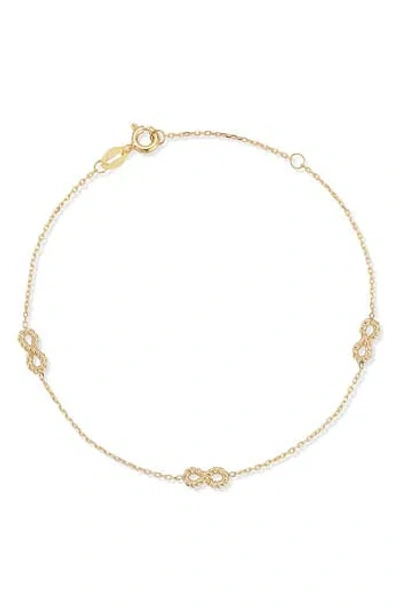 Ember Fine Jewelry 14k Gold Infinity Bracelet